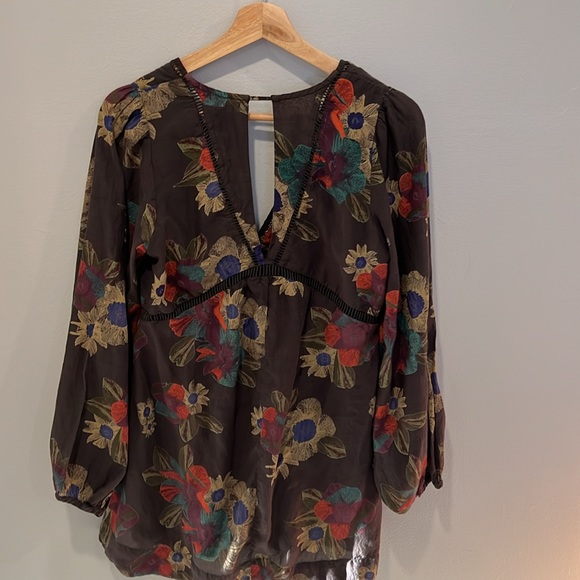 Free People Strawberry Fields Boho Floral Tunic Dress - Picture 5 of 9